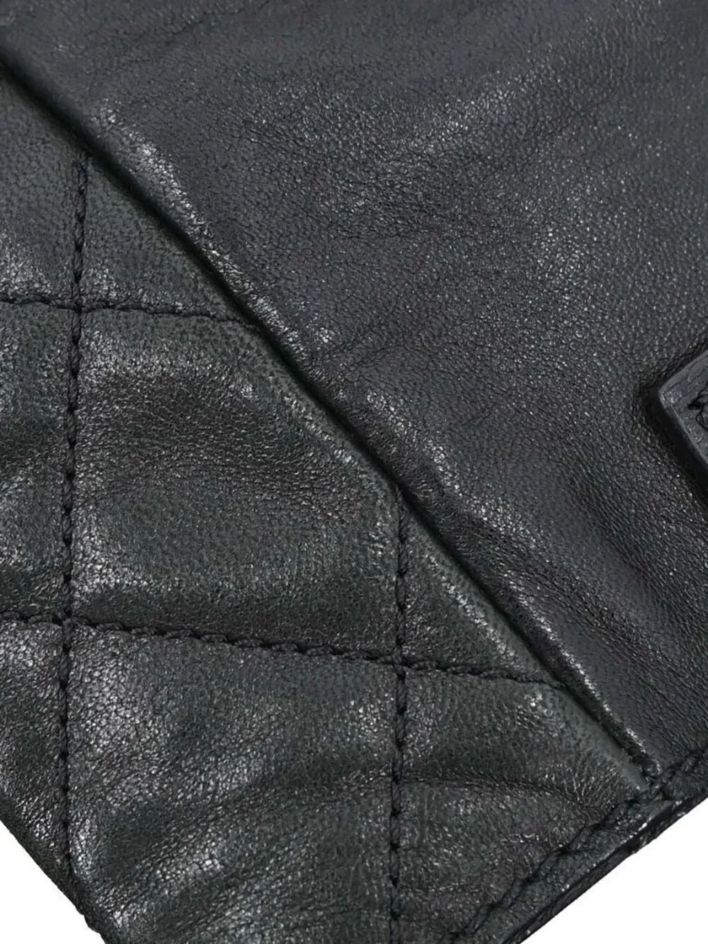 Chanel Black Lambskin Mademoiselle Lock Tote Handbag 198230